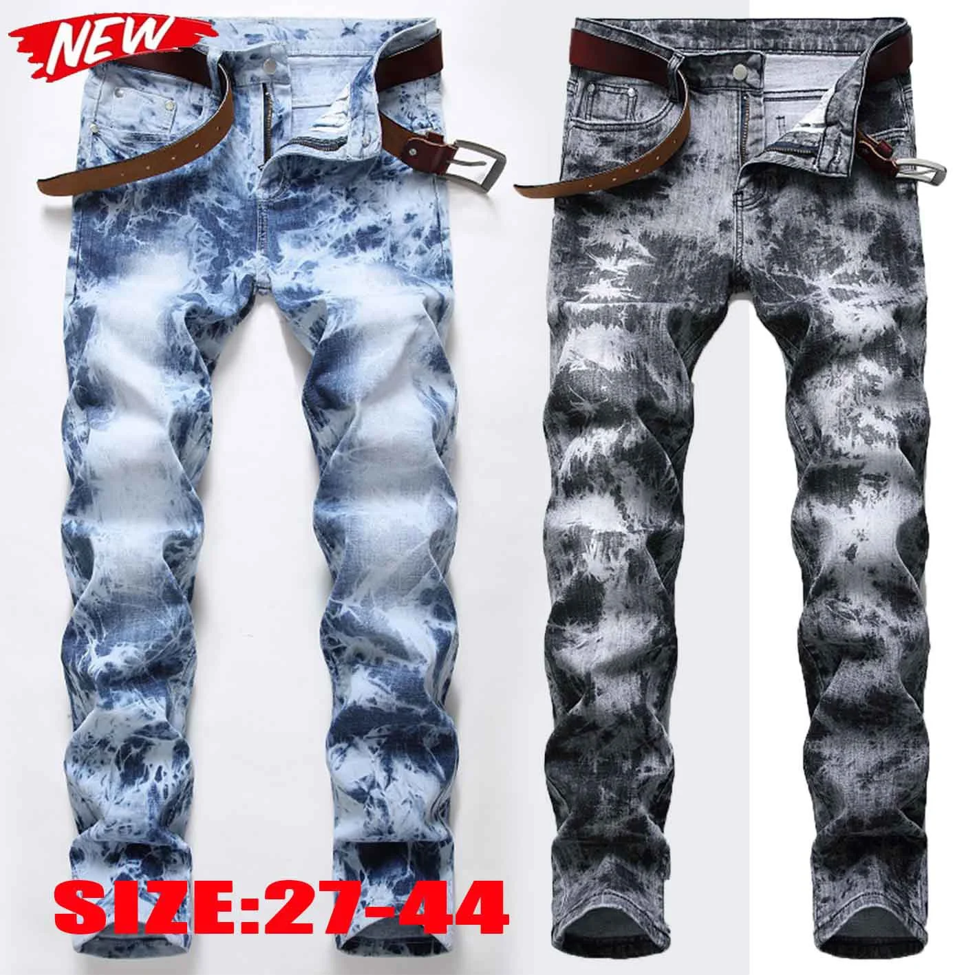 Men's Jeans Light-colored Washed Straight Leg Regular Slim Pants Fashion Plus Size Denim Trousers Streetwear Men штаны мужские 
Men's Jeans Light-colored Washed Straight Leg Regular Slim Pants Fashion Plus Size Denim Trousers Streetwear Men штаны мужские
