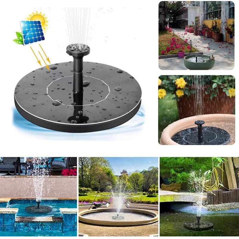Mini Solar Water Fountain Pool Pond Waterfall Fountain Garden Decoration Outdoor Bird Bath Solar Powered Fountain Floating Water
Mini Solar Water Fountain Pool Pond Waterfall Fountain Garden Decoration Outdoor Bird Bath Solar Powered Fountain Floating Water