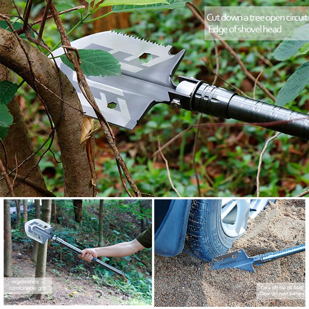 Military Folding Shovel Portable Multifunction Tactical Spade Emergency Outdoor Tool Defense Security For Camping Hiking Hunting
Military Folding Shovel Portable Multifunction Tactical Spade Emergency Outdoor Tool Defense Security For Camping Hiking Hunting