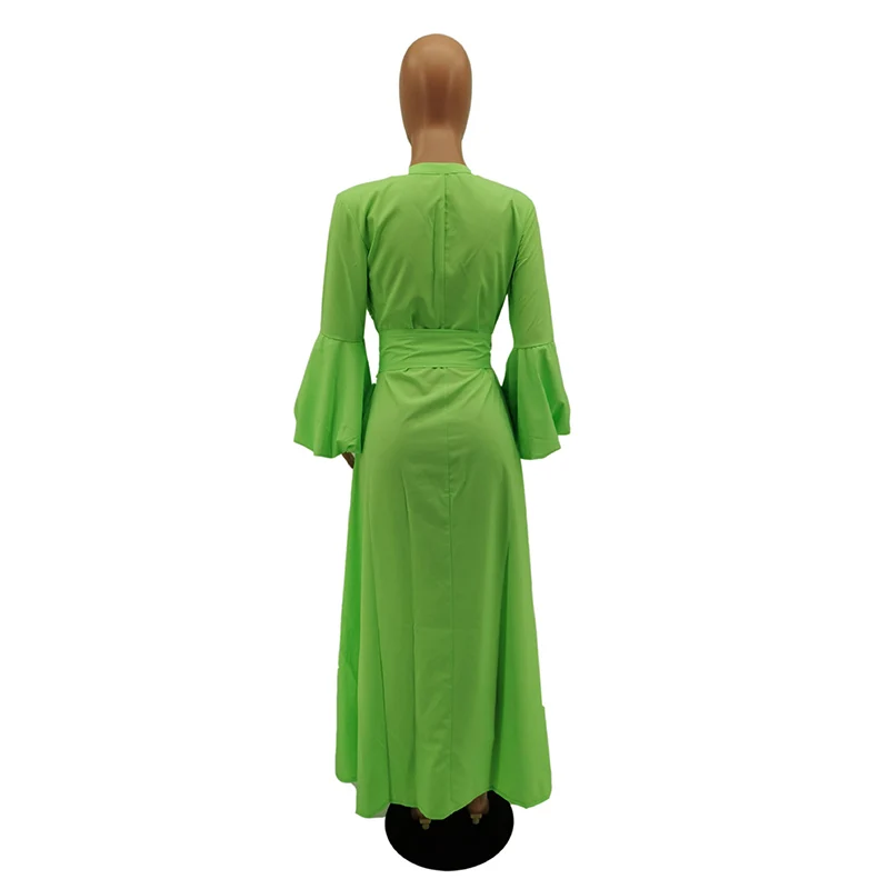 Neon Green Sexy Long Shirt Dress Women Deep V Neck Buttons Elegant Party Dress Causal Flare Sleeve Empire Fit and Flare Dress
Neon Green Sexy Long Shirt Dress Women Deep V Neck Buttons Elegant Party Dress Causal Flare Sleeve Empire Fit and Flare Dress