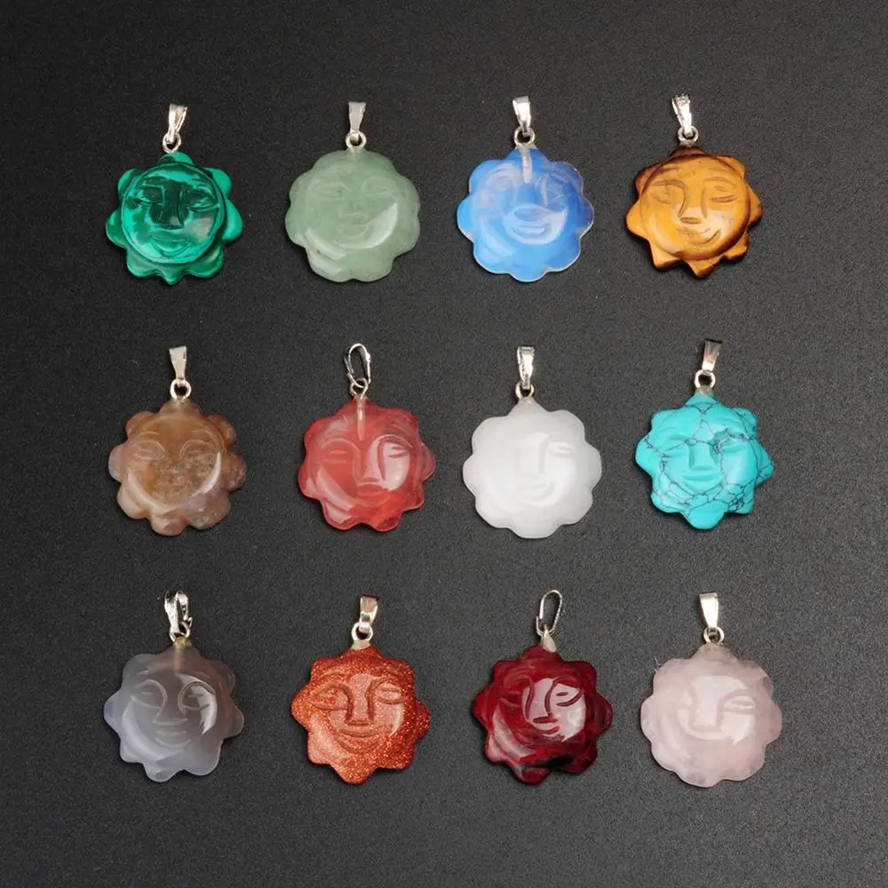 12\24\50 PCS Wholesale Pendant Sun Would Rose Pink Quartz Natural stone Necklace Pendant Charms Jewelry Findings Accessories
12\24\50 PCS Wholesale Pendant Sun Would Rose Pink Quartz Natural stone Necklace Pendant Charms Jewelry Findings Accessories