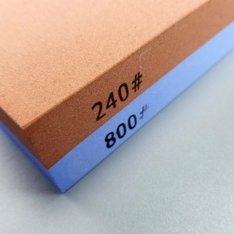 Sharpening stone 240&800 grit size - double-sided oil stone set with anti-slip bamboo base and angle guide
Sharpening stone 240&800 grit size - double-sided oil stone set with anti-slip bamboo base and angle guide