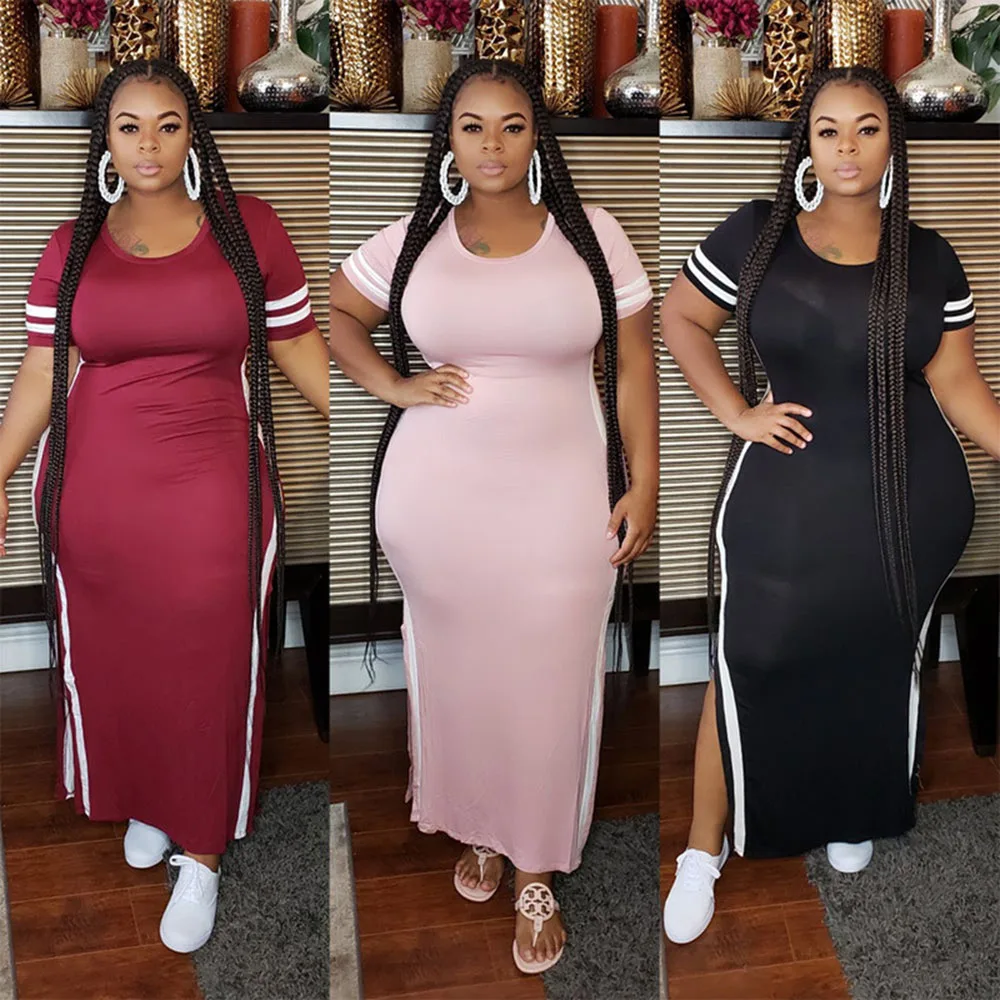 Africa Maxi Dress Dashiki Plus Size Side Split Slim African Clothes Ladies Ankara Africa T-shirt Dress African Dresses For Women
Africa Maxi Dress Dashiki Plus Size Side Split Slim African Clothes Ladies Ankara Africa T-shirt Dress African Dresses For Women