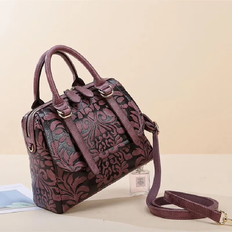 Retro Fashion Printing Women Shoulder Bags 2021 Genuine Leather Messenger Bags Large-capacity Ladies Handbags Sac De Luxe Femme
Retro Fashion Printing Women Shoulder Bags 2021 Genuine Leather Messenger Bags Large-capacity Ladies Handbags Sac De Luxe Femme