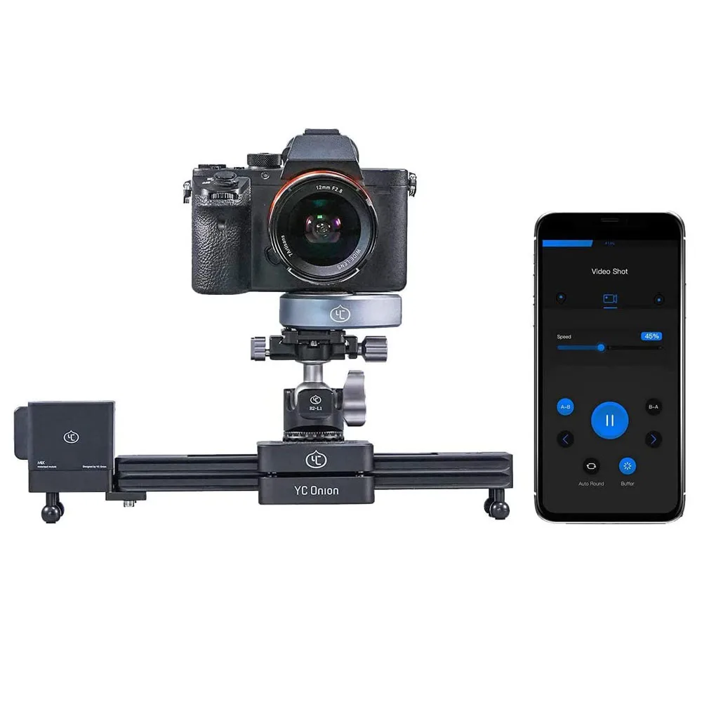 Слайдер Yc для видеокамеры ручная регулировка DSLR-камеры телефона Gopro | Электроника