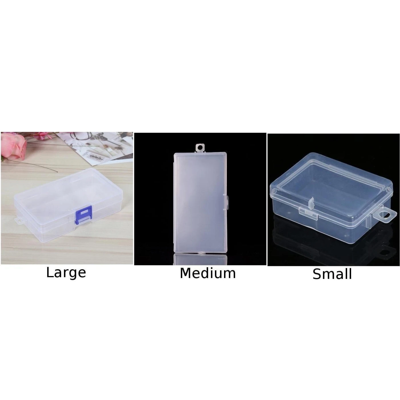 1pcs Plastic Storage Box Medicines Case Jewelry Bead Gadget Container Portable Table Organizer Clear Tackle Pesca Outdoor Tools
1pcs Plastic Storage Box Medicines Case Jewelry Bead Gadget Container Portable Table Organizer Clear Tackle Pesca Outdoor Tools