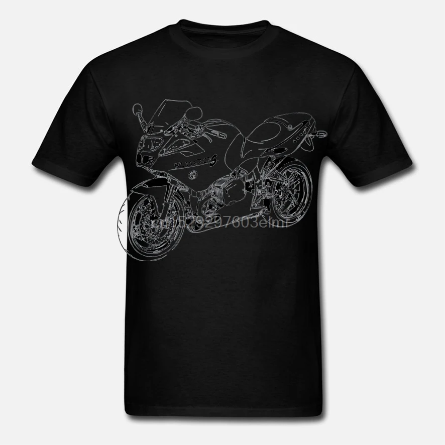 Модная футболка R1100S mit Grafik R 1100 S Motorcycyle Rally Motorrad Fahrer (2)|Мужские футболки| |