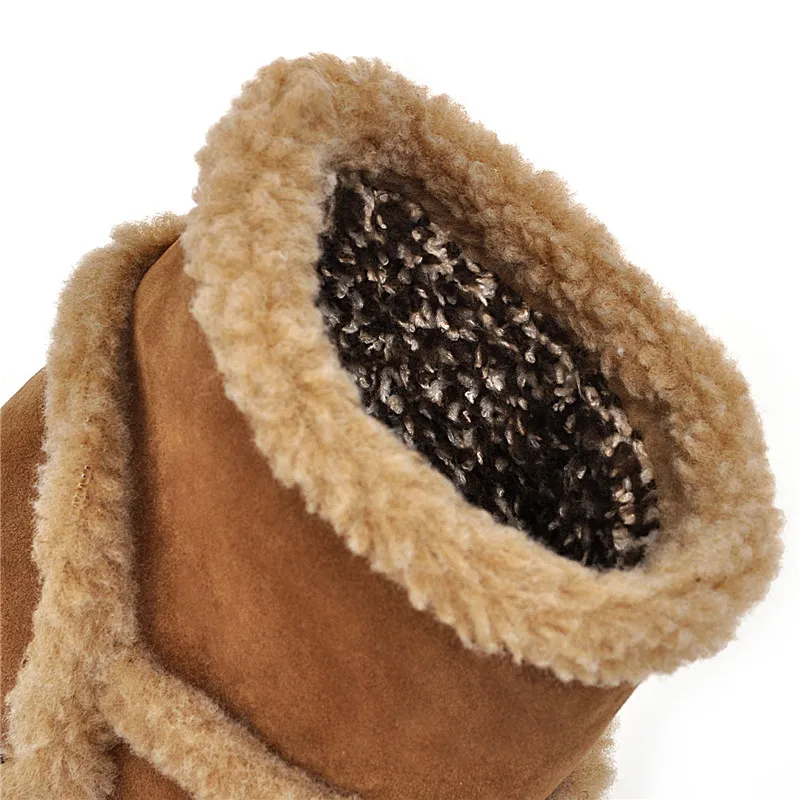 YEELOCA winter Ankle Boots women Med heels Round toe hoof heel solid short plush casual snow boots woman shoes
YEELOCA winter Ankle Boots women Med heels Round toe hoof heel solid short plush casual snow boots woman shoes