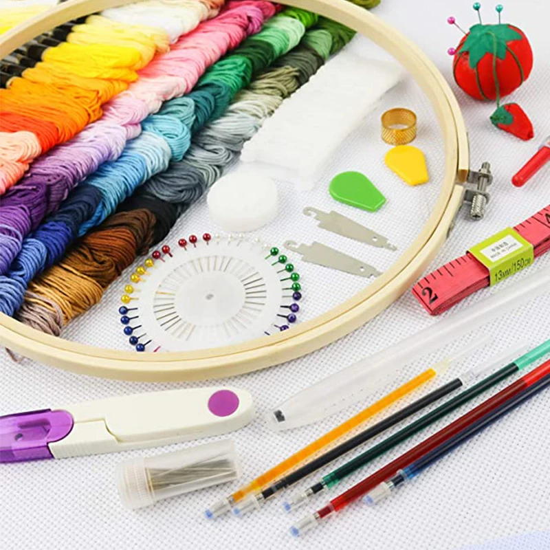 

8-30cm Wooden Embroidery Hoops 10pcs/set Frame Set Bamboo Embroidery Hoop Rings for DIY Cross Stitch Needle Craft Tool Beginners