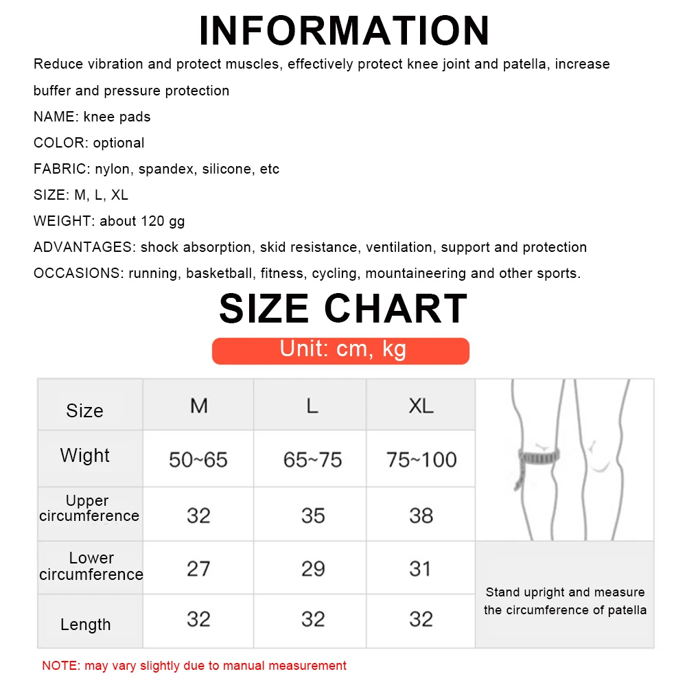 1Pair Men Women Sports Knee Support Compression Sleeves Joint Pain Arthritis Relief Running Fitness Elastic Wrap Brace Knee Pads
1Pair Men Women Sports Knee Support Compression Sleeves Joint Pain Arthritis Relief Running Fitness Elastic Wrap Brace Knee Pads