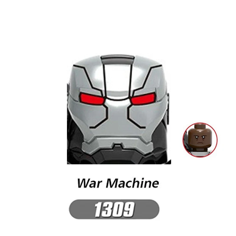 MK Single Sale Head Building Blocks Brick Widow Iron Captain Head Figures Educational Toys For Children Gifts X0263
MK Single Sale Head Building Blocks Brick Widow Iron Captain Head Figures Educational Toys For Children Gifts X0263