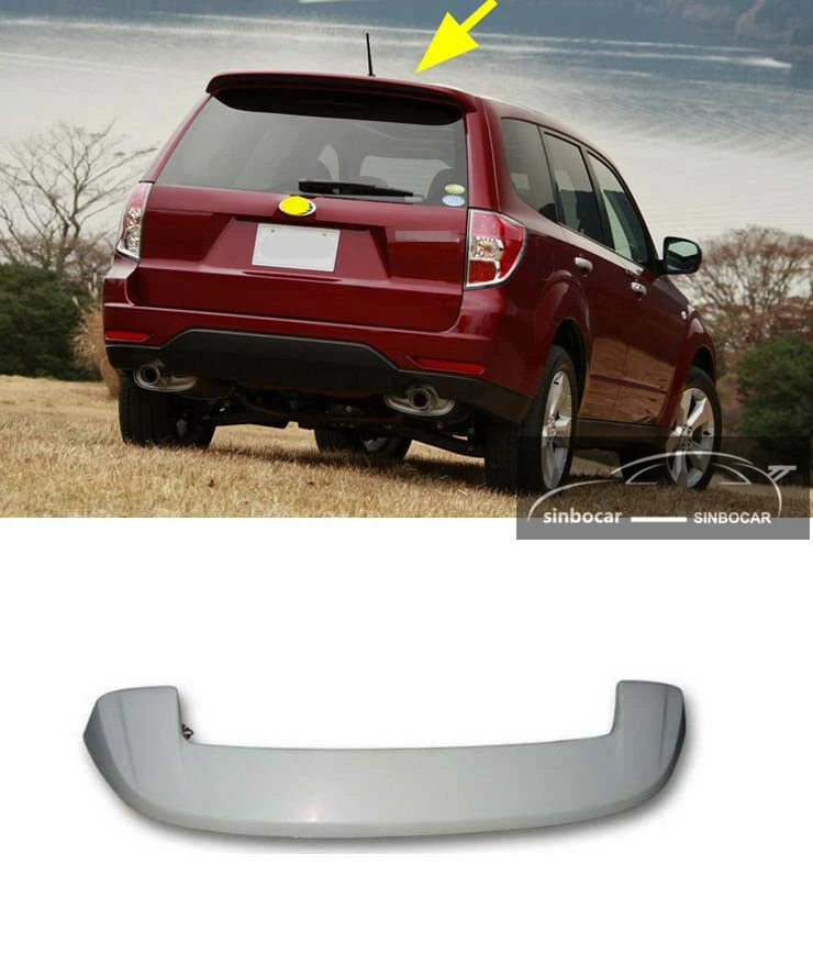 Окрашенный заводской стиль спойлер крыло ABS для Subaru Forester 2009 2010 2011 2012 задний