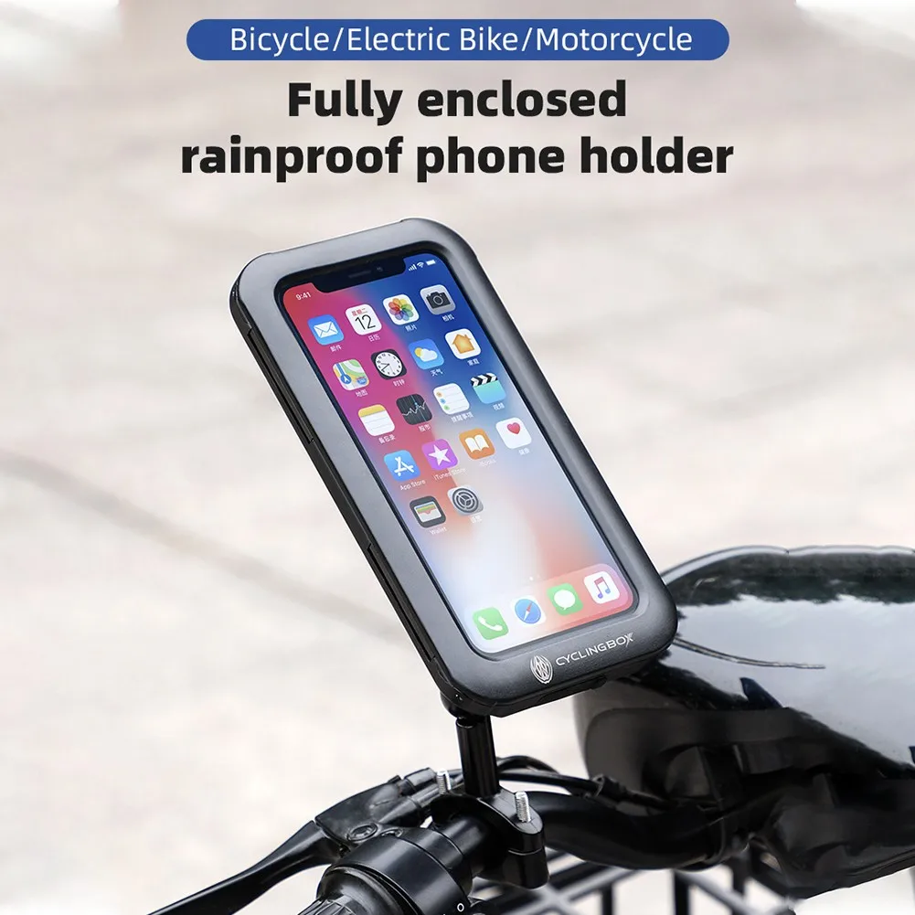 Universal Mountain Bike Phone Holder Rainproof Bicycle Mobile Phone Stand Quick Mount Cycling Stem 360 Degree Rotation Bracket
Universal Mountain Bike Phone Holder Rainproof Bicycle Mobile Phone Stand Quick Mount Cycling Stem 360 Degree Rotation Bracket
