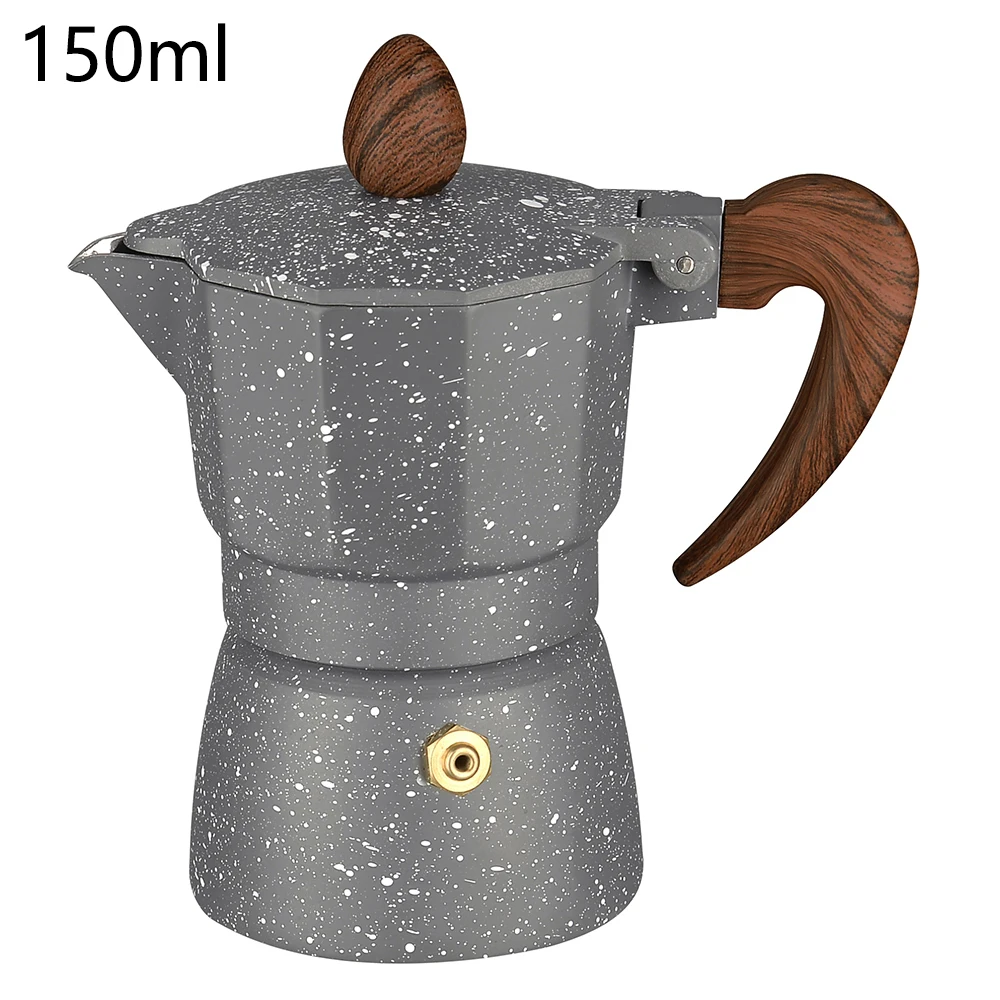 Espresso Coffee Maker 3cup 6cup Aluminum Italian Mocha Espresso Percolator Stove Top Pot Coffee Machine 150/300ml
Espresso Coffee Maker 3cup 6cup Aluminum Italian Mocha Espresso Percolator Stove Top Pot Coffee Machine 150/300ml