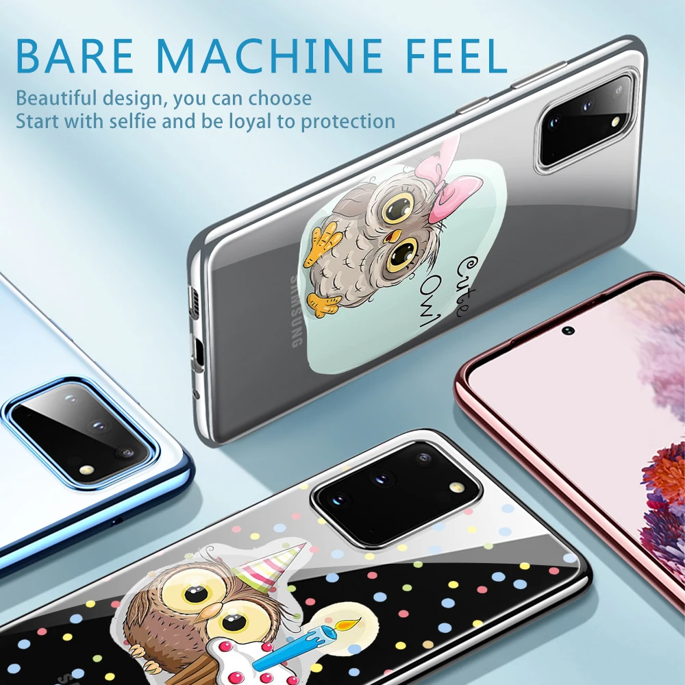 Fashion Owl Case for Samsung Galaxy S21 S10 S9 S8 S20 Plus Ultra S10E A51 A50 A71 A70 A20E 21S NOTE 20 10 9 8 Plus Soft TPU Back
Fashion Owl Case for Samsung Galaxy S21 S10 S9 S8 S20 Plus Ultra S10E A51 A50 A71 A70 A20E 21S NOTE 20 10 9 8 Plus Soft TPU Back