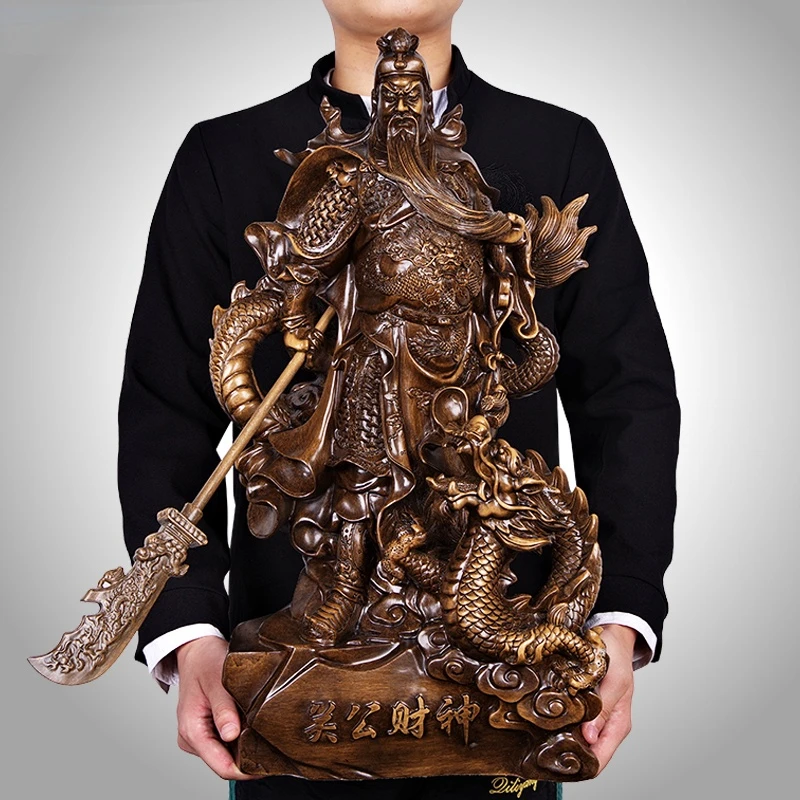 Chinese Guanyunchang Statue Close Feather Home Decor LivingRoom Ornament Decoration Guan Yu Sculptures Resin Craft Birthday Gift
Chinese Guanyunchang Statue Close Feather Home Decor LivingRoom Ornament Decoration Guan Yu Sculptures Resin Craft Birthday Gift