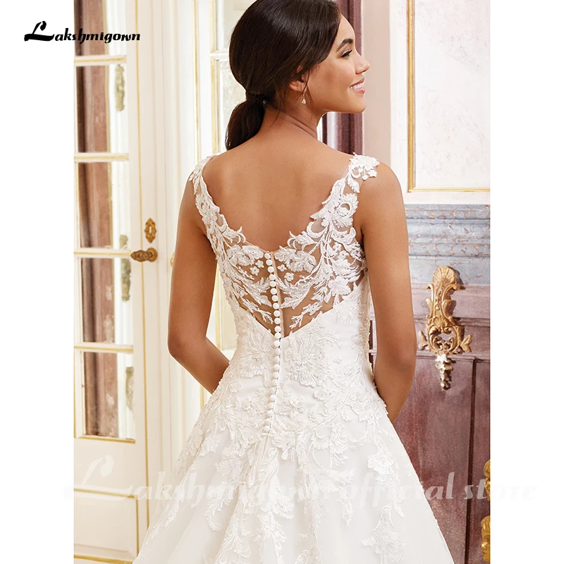 Lakshmigown A line Wedding Dress 2021 Beaded Lace Ball Gown with Dropped Spring Bridal Gowns Robe De Mariage Princess
Lakshmigown A line Wedding Dress 2021 Beaded Lace Ball Gown with Dropped Spring Bridal Gowns Robe De Mariage Princess