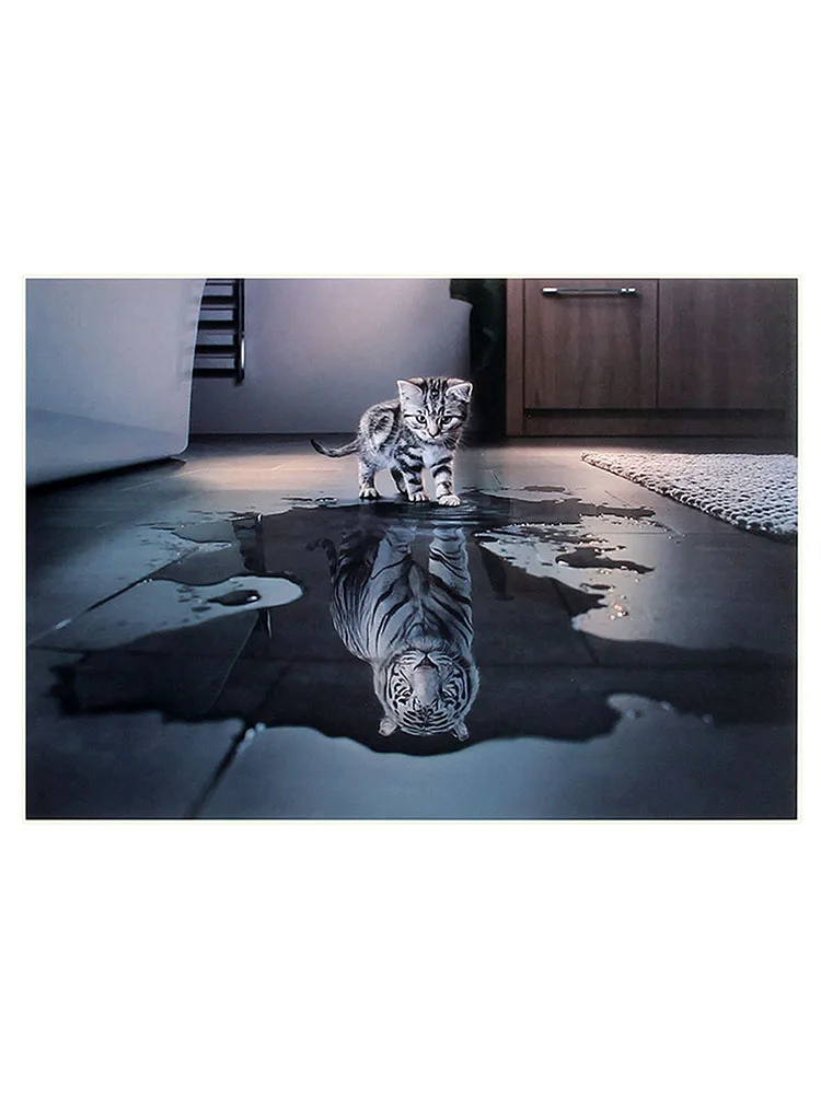 3d пазл с кошкой и тигром 1000 деталей пазлы для взрослых Монтессори