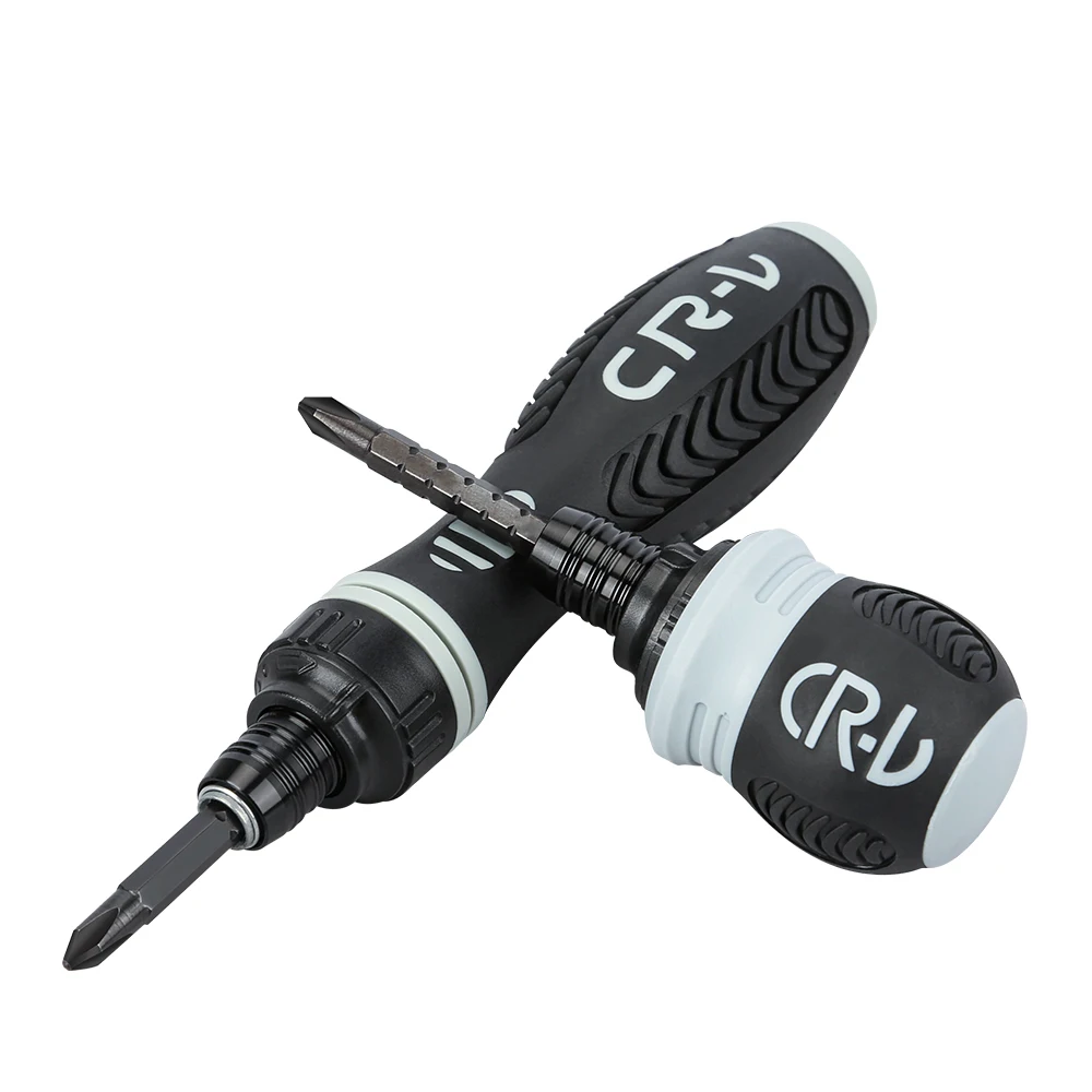 Dual-purpose Ratchet Screwdriver CRV High Quality Steel Screwdrivers Length Adjustable Cross Slotted Screwdriver Set
Dual-purpose Ratchet Screwdriver CRV High Quality Steel Screwdrivers Length Adjustable Cross Slotted Screwdriver Set