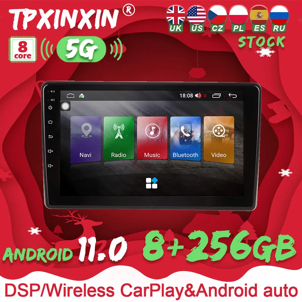 Автомагнитола 128G Android 11 для Audi A4 B6 2000-2009, мультимедийный проигрыватель с IPS-экраном, GPS-навигацией, Carplay, 2Din, Dvd, радио, стерео, головное устройст...
Автомагнитола 128G Android 11 для Audi A4 B6 2000-2009, мультимедийный проигрыватель с IPS-экраном, GPS-навигацией, Carplay, 2Din, Dvd, радио, стерео, головное устройст...