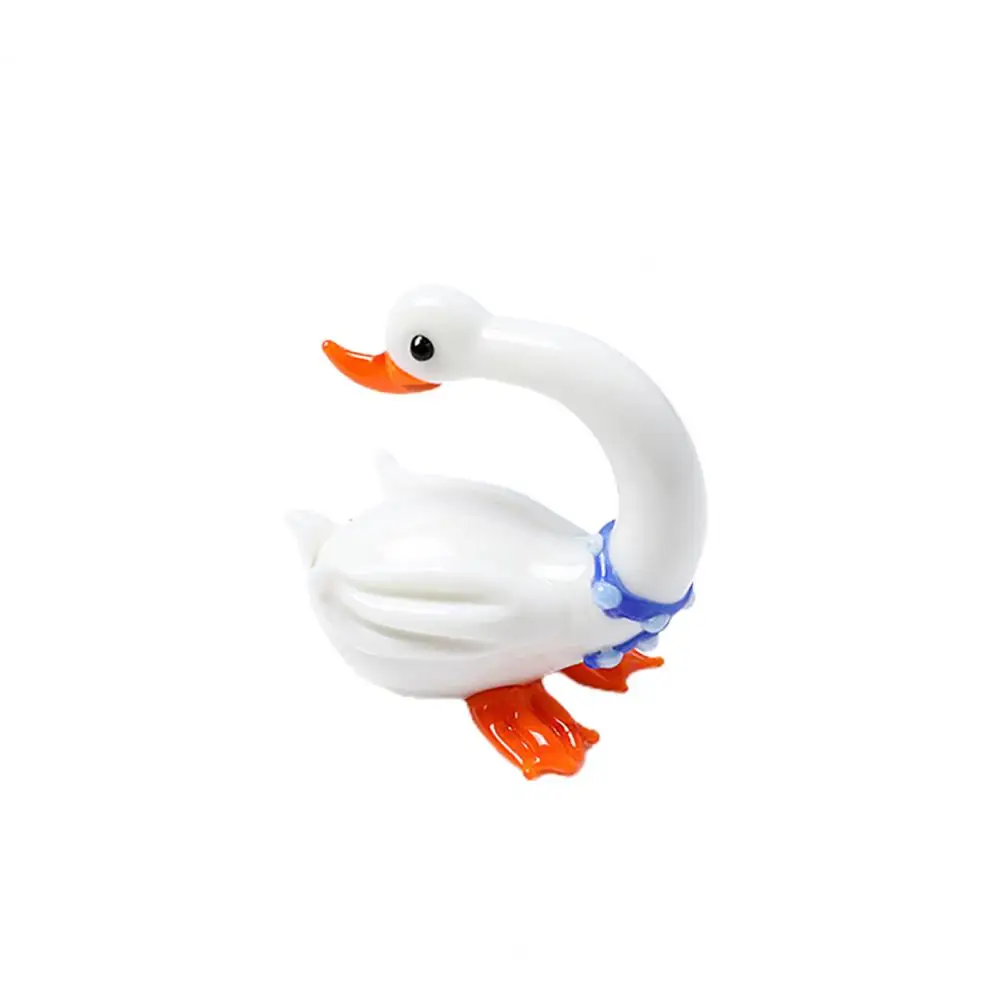 Lovely Desktop Decoration Glass Creative Mini Swan Ornaments Model for Home Kid Cute Cartoon Swan Toys Birthday Gifts
Lovely Desktop Decoration Glass Creative Mini Swan Ornaments Model for Home Kid Cute Cartoon Swan Toys Birthday Gifts