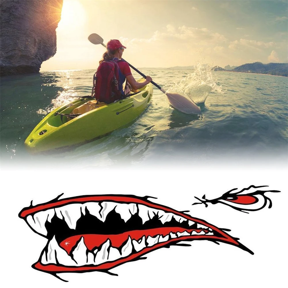 2pcs/set Car Motocycle Sticker Shark Teeth Mouth Stickers Decals For Fishing Ocean Boat Moto Car-Styling Auto Sticker
2pcs/set Car Motocycle Sticker Shark Teeth Mouth Stickers Decals For Fishing Ocean Boat Moto Car-Styling Auto Sticker