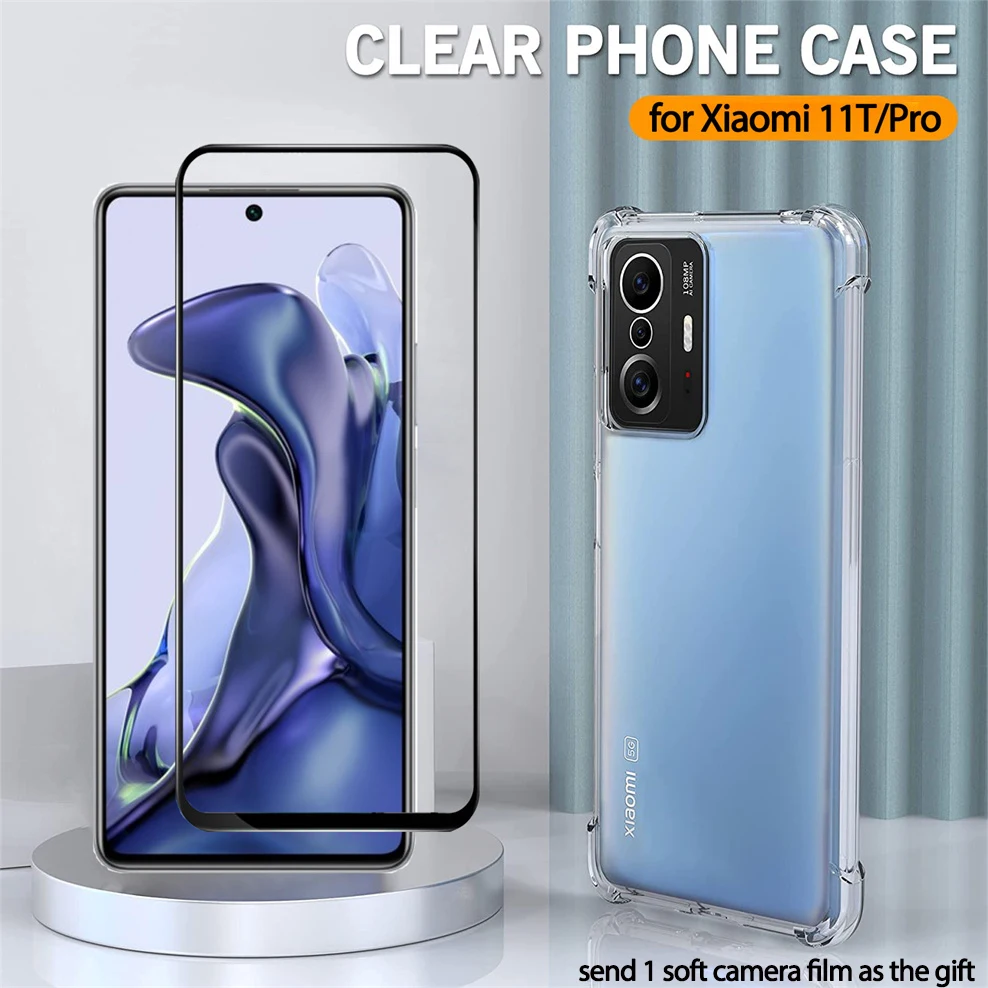 3-in-1, tempered glass + phone cases for mi11t pro xiaomi 11t cover mi 11t pro screen protector mi 11 t pro xiaomi 11t pro case
3-in-1, tempered glass + phone cases for mi11t pro xiaomi 11t cover mi 11t pro screen protector mi 11 t pro xiaomi 11t pro case
