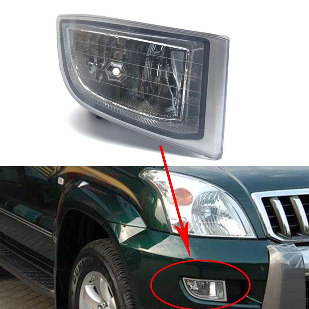 Fog Light For Toyota Prado 2700 4000 2003 2004 2005 2006-2009 Car Front Bumper Grille Signal Lamp Driving Fog Lights Assembly
Fog Light For Toyota Prado 2700 4000 2003 2004 2005 2006-2009 Car Front Bumper Grille Signal Lamp Driving Fog Lights Assembly