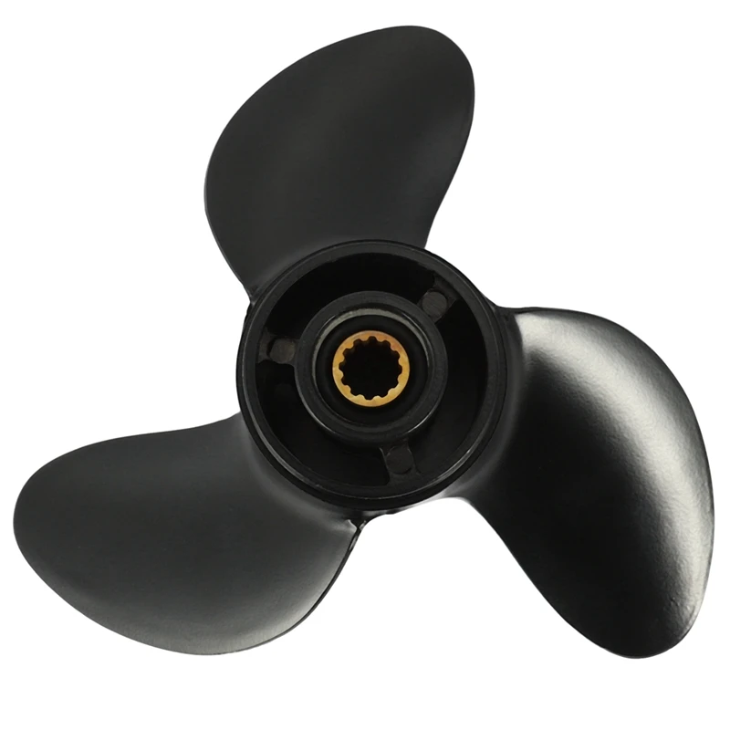 7.8 X 9 Outboard Propeller For Tohatsu/Nissan/Mercury Mariner 4-6HP 369B645181 / 48-812951A02 3 Blades
7.8 X 9 Outboard Propeller For Tohatsu/Nissan/Mercury Mariner 4-6HP 369B645181 / 48-812951A02 3 Blades
