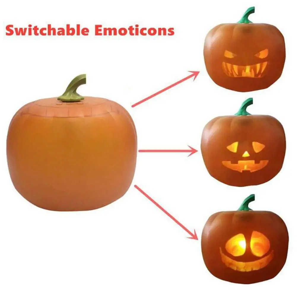 1 Pc LED Pumpkin Lantern Halloween Holiday Lights Pumpkin Lamp Night Light For Halloween Kids Gifts Home Room Decoration
1 Pc LED Pumpkin Lantern Halloween Holiday Lights Pumpkin Lamp Night Light For Halloween Kids Gifts Home Room Decoration