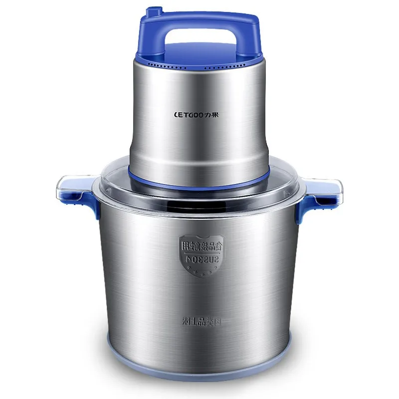 Meat Grinder Household Electric Stainless Steel Cooking Mixing and Squeezing Garlic Mash Masher Sy908
Meat Grinder Household Electric Stainless Steel Cooking Mixing and Squeezing Garlic Mash Masher Sy908