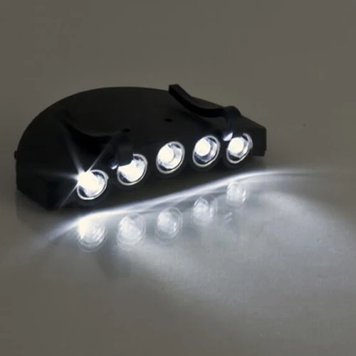 5 LED Headlamp Flash Cap Hat Torch Head Light Bulb Fishing Camping Ultra Bright Lightweight Fishing Camping Accessary Head Bulb
5 LED Headlamp Flash Cap Hat Torch Head Light Bulb Fishing Camping Ultra Bright Lightweight Fishing Camping Accessary Head Bulb
