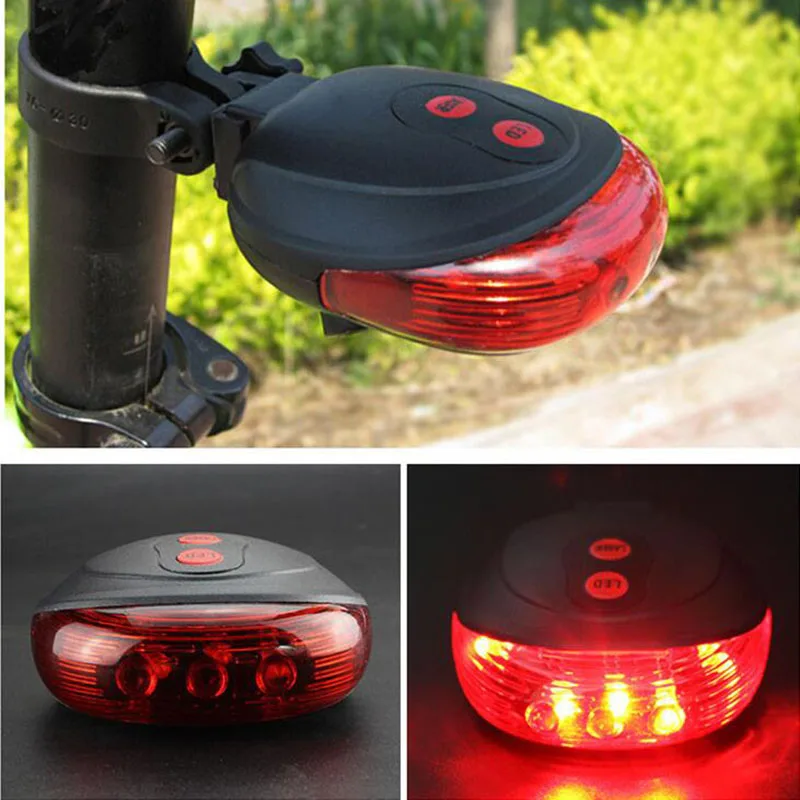 LED Cycling Bicycle Bike Waterproof 2 Laser 5 LED Rear Cycling Bicycle Bike Tail Safety Lamp Warning Flashing Light
LED Cycling Bicycle Bike Waterproof 2 Laser 5 LED Rear Cycling Bicycle Bike Tail Safety Lamp Warning Flashing Light
