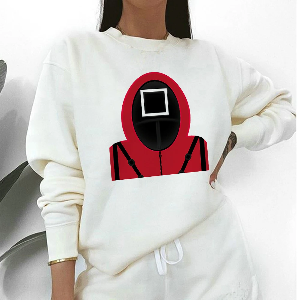 Sweatshirt Squid Game Harajuku Hoodie Women Oversize Casual Long Sleeve Pullover Geeky Chic Style 2021 Autumn and Winter New 
Sweatshirt Squid Game Harajuku Hoodie Women Oversize Casual Long Sleeve Pullover Geeky Chic Style 2021 Autumn and Winter New