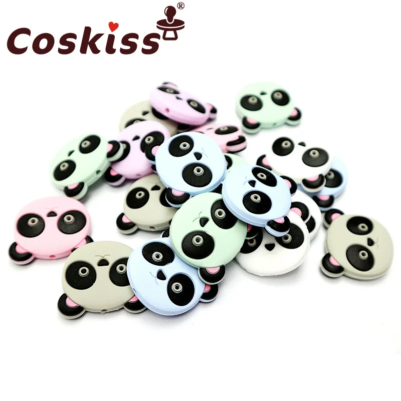 Coskiss, новинка, 5 шт., силиконовые панды, бусины для силиконовых грызунов, пустышек, ниток, бусины для зубов, Детская фотоигрушка
Coskiss, новинка, 5 шт., силиконовые панды, бусины для силиконовых грызунов, пустышек, ниток, бусины для зубов, Детская фотоигрушка