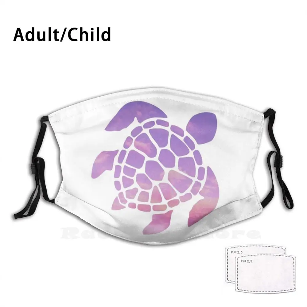 Sunset Turtle Funny Print Reusable Pm2.1449 Filter Face Mask Ocean Beach Water Sea Turtle Wave Summer Sun Surf Surfer Blue
Sunset Turtle Funny Print Reusable Pm2.1449 Filter Face Mask Ocean Beach Water Sea Turtle Wave Summer Sun Surf Surfer Blue