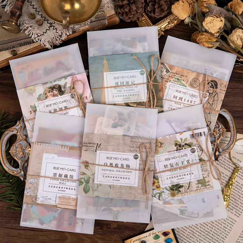 Brief History Retro Plant Art Sticker Envelope Tag Material Package DIY Hand Account Scrapbooking Decoration Background Paper
Brief History Retro Plant Art Sticker Envelope Tag Material Package DIY Hand Account Scrapbooking Decoration Background Paper