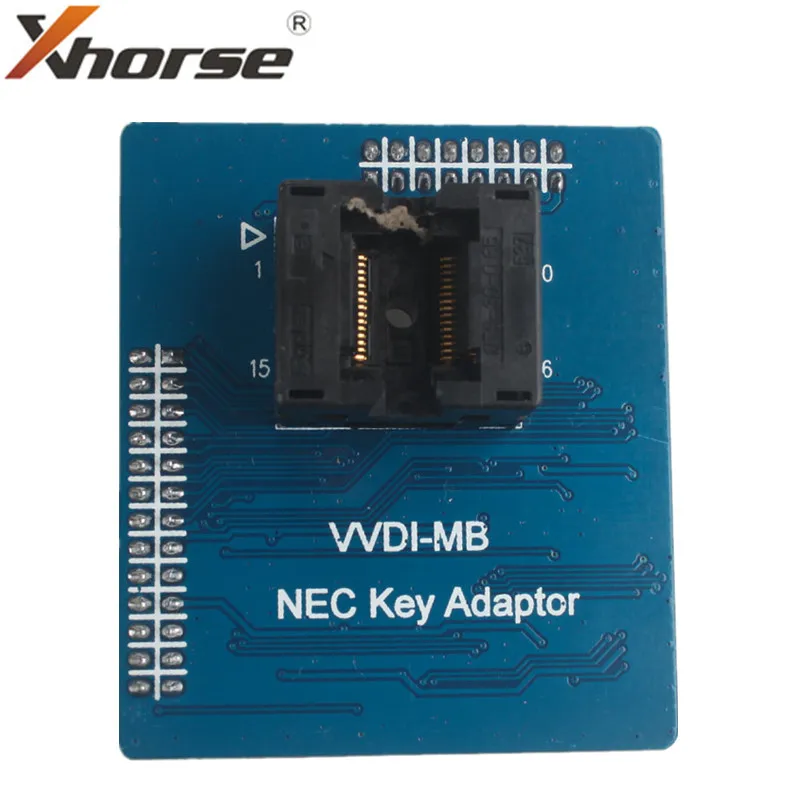 Xhorse VVDI MB NEC ключевой адаптер NEC, программатор ключей, работает с Xhorse программатор VVDI MB Tool
Xhorse VVDI MB NEC ключевой адаптер NEC, программатор ключей, работает с Xhorse программатор VVDI MB Tool