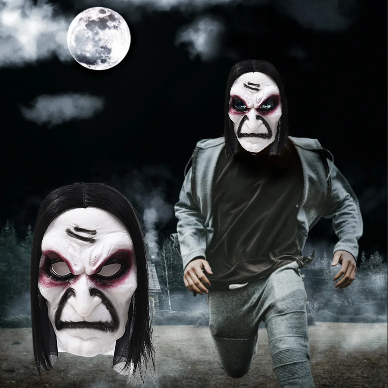 Halloween Skeleton Skull Mask Scary Creepy Halloween Party Cosplay Mask Costume Face Headwear Funny Gifts For Kids Adult
Halloween Skeleton Skull Mask Scary Creepy Halloween Party Cosplay Mask Costume Face Headwear Funny Gifts For Kids Adult