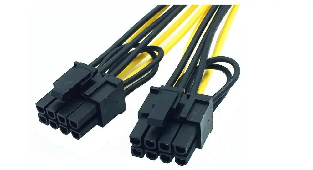 Graphics 6pin to dual 8pin 6P to 6 + 2P 6P to 6 + 2 graphics cable Graphics 6P to 8Pin slideData cable
Graphics 6pin to dual 8pin 6P to 6 + 2P 6P to 6 + 2 graphics cable Graphics 6P to 8Pin slideData cable
