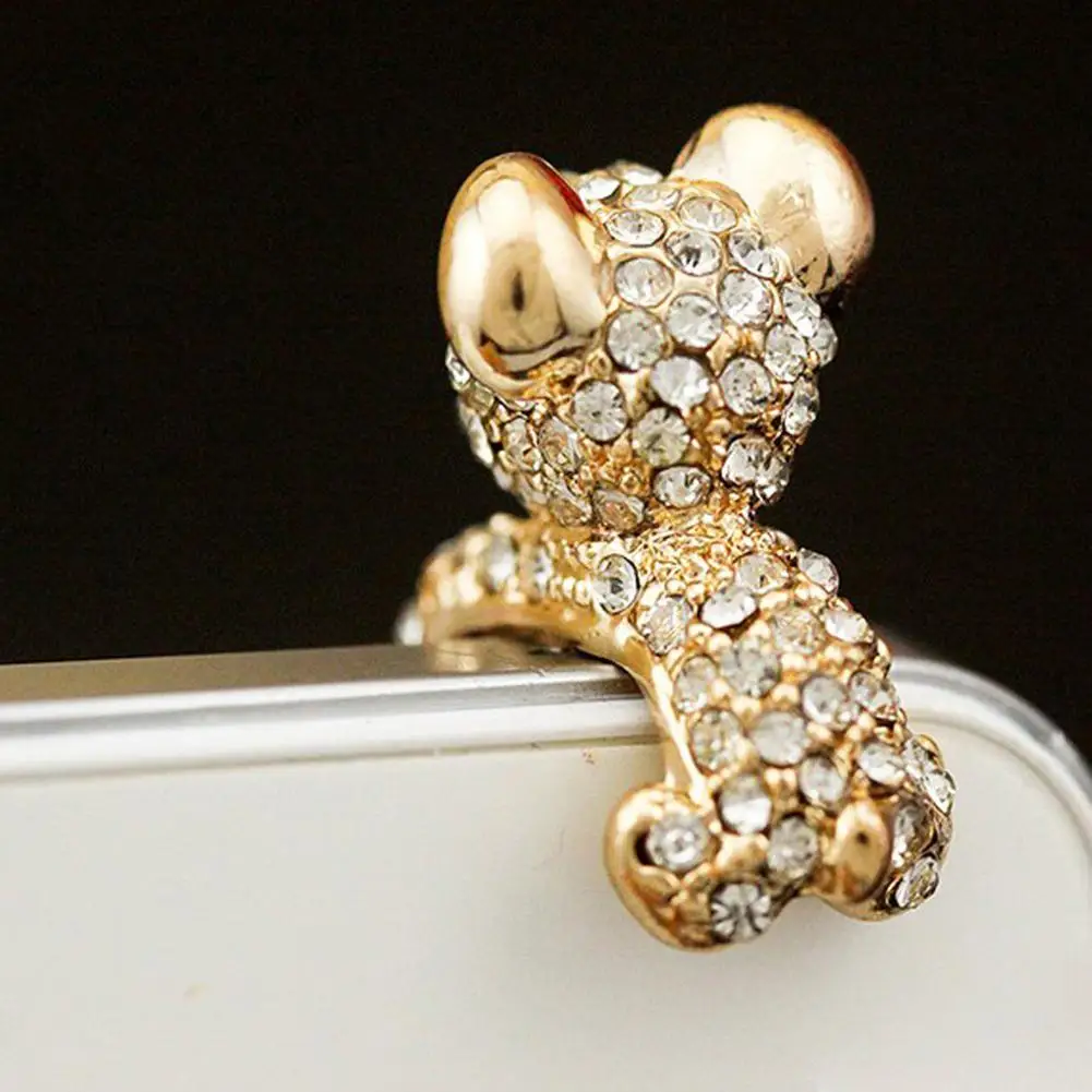 3.5mm Shiny Dog Anti-dust Plug Earphones Jack Stopper Mobile Phone Decoration For iPhone 4/4s/5/6/6S Plus Samsung Galaxy
3.5mm Shiny Dog Anti-dust Plug Earphones Jack Stopper Mobile Phone Decoration For iPhone 4/4s/5/6/6S Plus Samsung Galaxy