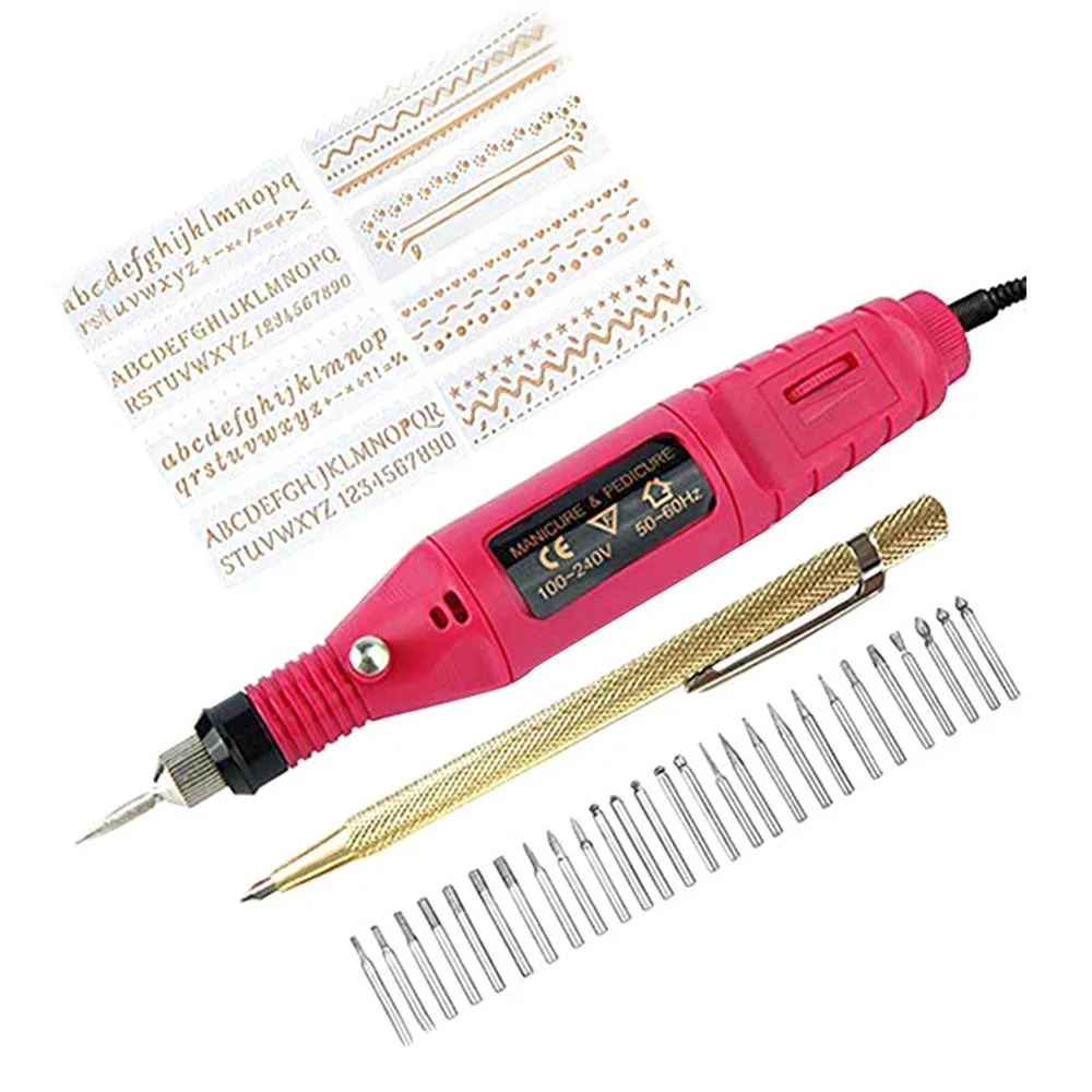 20000RPM DIY Mini Miniature Sculpting Pen Electric Sculpting Tool Kit with 30bit for Metal Glass Ceramic Wood Sculpting Tools
20000RPM DIY Mini Miniature Sculpting Pen Electric Sculpting Tool Kit with 30bit for Metal Glass Ceramic Wood Sculpting Tools
