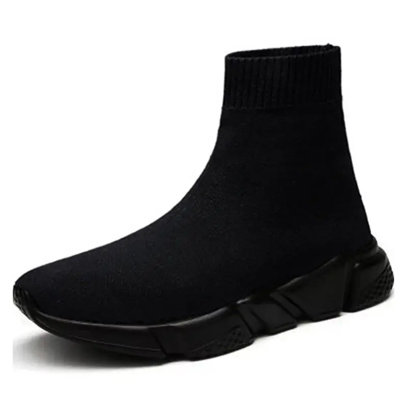 Large Size High-top Breathable Women Sport Shoes Sock Sneakers Men Sports Shoes Woman Running Woman Black Knitted Footwear A-524
Large Size High-top Breathable Women Sport Shoes Sock Sneakers Men Sports Shoes Woman Running Woman Black Knitted Footwear A-524