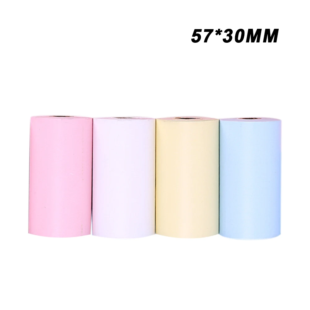 Hot Printable 57*30mm Sticker Paper Roll Self-Adhesive Thermal Paper for PeriPage A6 Thermal Printer P1/P2 Mini Photo Printer
Hot Printable 57*30mm Sticker Paper Roll Self-Adhesive Thermal Paper for PeriPage A6 Thermal Printer P1/P2 Mini Photo Printer