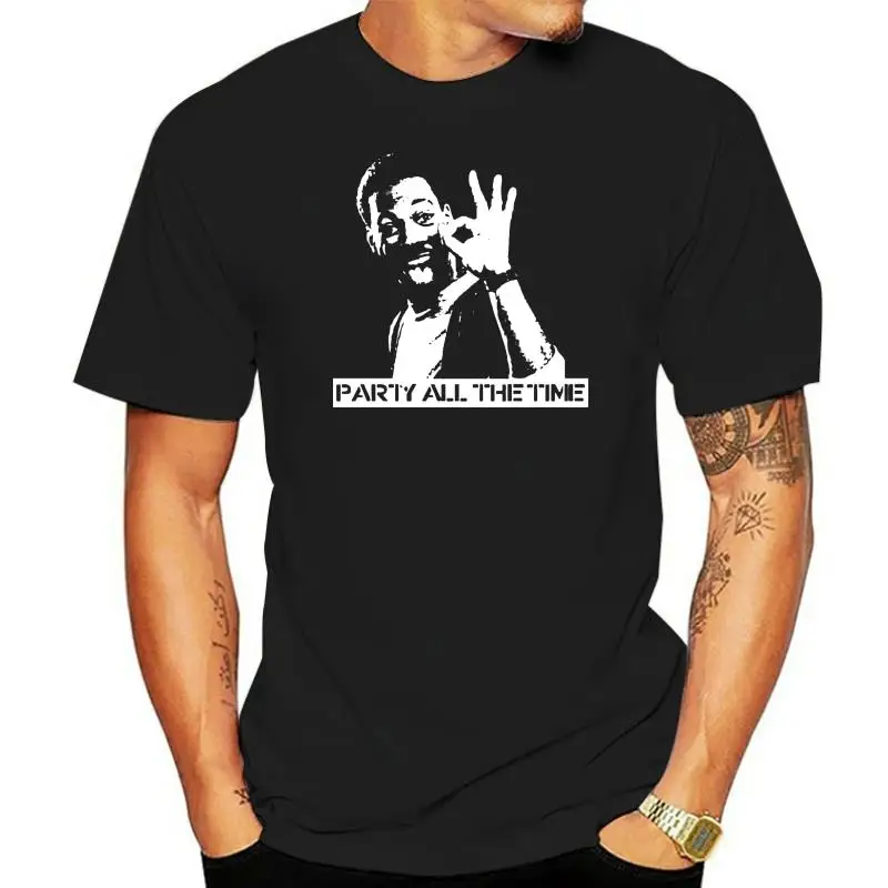 

Eddie Murphy Party All The Time 80s Beverly Hills Cop Parody T Shirt