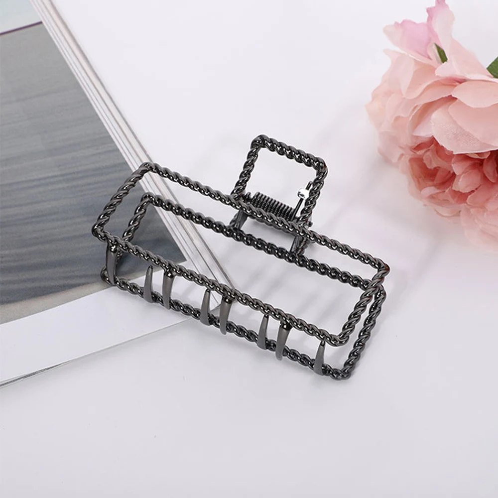 2021 New Hyperbole Rhinestone Geometric Metal Hair Claw Clips Big Size Makeup Hair Styling Barrettes for Women Hair Accessories
2021 New Hyperbole Rhinestone Geometric Metal Hair Claw Clips Big Size Makeup Hair Styling Barrettes for Women Hair Accessories