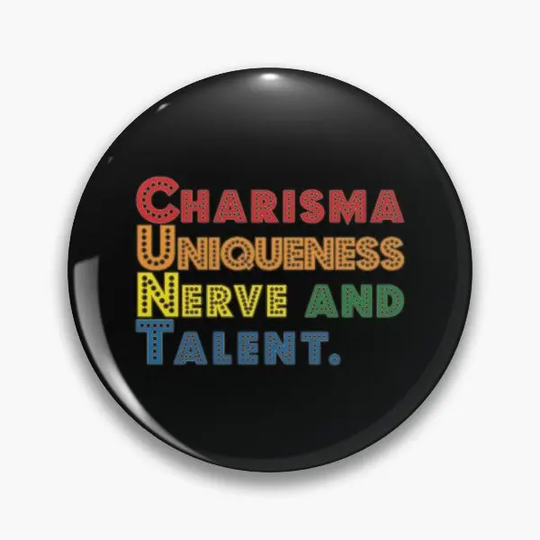Charisma Uniqueness Nerve and Talent Soft Enamel Pin Badge Cartoon Lover Collar Funny Metal Women Decor Creative Brooch Clothes
Charisma Uniqueness Nerve and Talent Soft Enamel Pin Badge Cartoon Lover Collar Funny Metal Women Decor Creative Brooch Clothes