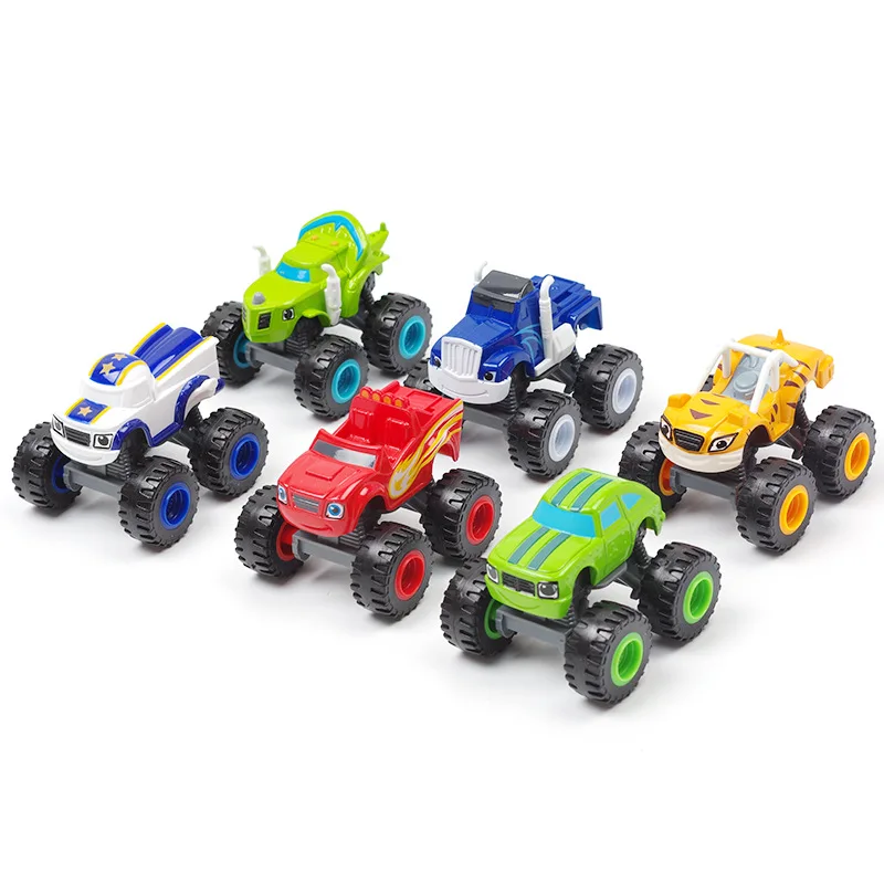 Monster Machine Car Toy Russian Miracle Broken Vehicle Child Flame Birthday Gift Boy Small 6.5 * 7.5 6cm | Игрушки и хобби