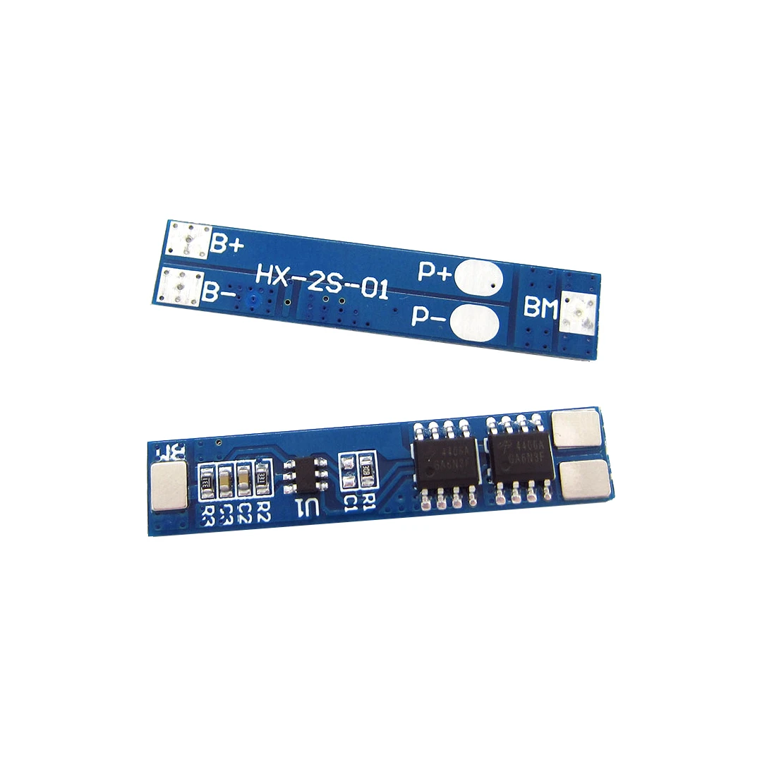1 шт 2S 5A Li-Ion 7,4 V 8,4 V 18650 BMS PCM плата защиты батареи BMS PCM для литий-ионных Lipo батарей 
1 шт 2S 5A Li-Ion 7,4 V 8,4 V 18650 BMS PCM плата защиты батареи BMS PCM для литий-ионных Lipo батарей