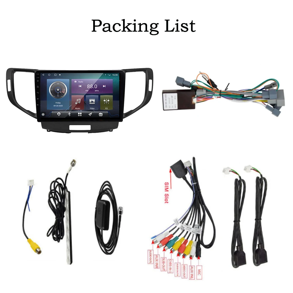 QNavi 2Din Android 10.0 Car Radio For Honda Accord Europe / Spirior / Acura 2009-2013 SWC 1280*720P WIFI 4G Mirror Link DSP RDS
QNavi 2Din Android 10.0 Car Radio For Honda Accord Europe / Spirior / Acura 2009-2013 SWC 1280*720P WIFI 4G Mirror Link DSP RDS